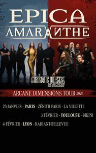 EPICA AMARANTHE Le Bikini Ramonville St Agne Sortir à