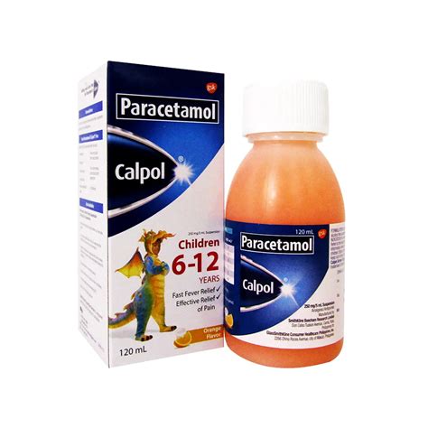 Calpol Paracetamol 250mg 5ml Suspension 120ml Orange Price In The Philippines Medsgo Pharmacy