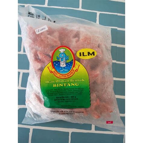 Jual Frozen Food Ilm Bintang Ikan Olahan 500 Gr Shopee Indonesia