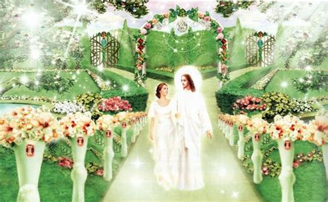 Heaven Bride Of Christ Heaven Painting Heaven Is Real