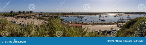 Beautiful Town Center Of Alvor Editorial Stock Photo Image Of Coastal