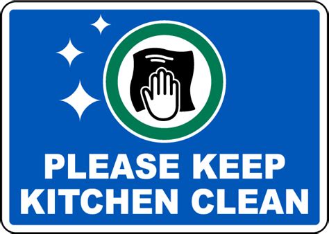 kitchen clean sign claim   discount