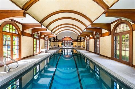 Stately $24.5M mansion in Brookline MA has an Olympic-sized pool