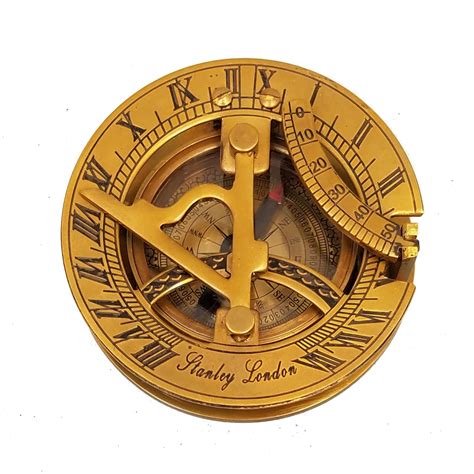 Personalized Sundial Compass Gift Engraved Small Brass Etsy