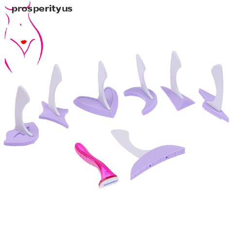 Prosperityus Women Bikini Dedicated Privates Shaving Stencil Set Sexy