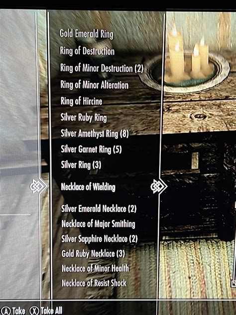Skyrim Items Id 11