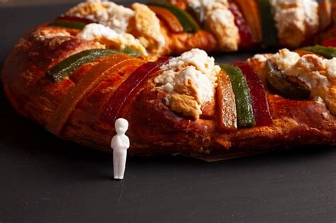 Pan Tradicional De Rosca De Reyes Celebración De México Y América