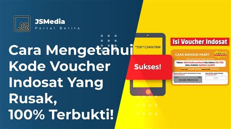 Cara Mengetahui Kode Voucher Indosat Yang Rusak Terbukti