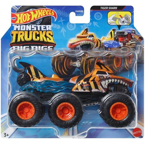 Carrinho Monster Trucks Big Rigs Hot Wheels Mattel Caminh Es Reboque Hwn Shopee Brasil