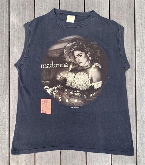 Vintage Madonna 1985 Virgin Tour T Shirt Large And M Gem