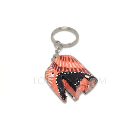 Peach Elephant Key Tag – Lotus n Loom