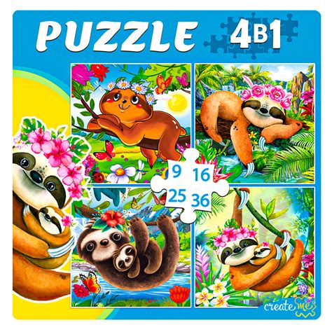 Пазлы Рыжий кот Милые ленивцы №6 купить по цене 199 ₽ в интернет ...