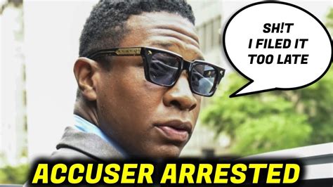 Jonathan Majors Accuser Arrested Grace Jabbari Arrested Released