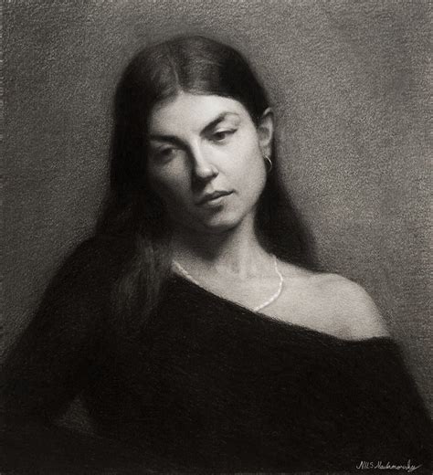 charcoal drawing landscapes 2