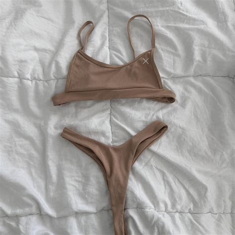 Boutine La Nude Swim Set Swim Boutinela Depop