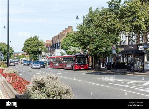 High Street Esher Surrey England United Kingdom Stock Photo Alamy