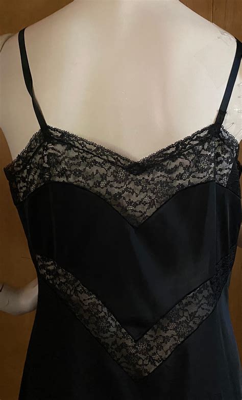 Vintage Van Realte Full Slip Slip Dress Lingerie Circa Etsy