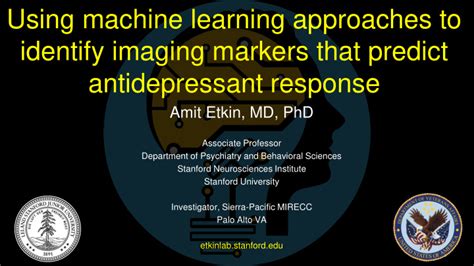 Ppt Using Machine Learning Approaches To Identify Imaging Markers