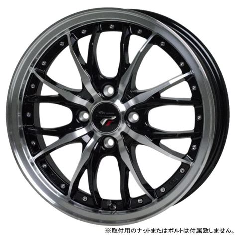 HOT STUFF ヤリス ライズ ノートオーラ クロスビー etc 新品ホイールのみ 本 Precious HM インチ J H P BK P 個人宅宛ては別途