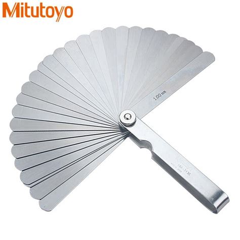 Mitutoyo Feeler Gauge Mm Mm Stainless Steel Metric Gap Filler