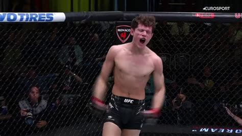 UFC Vegas Rear Naked Choke Overwinning Voor Hooper Mixed Martial Arts Video Eurosport