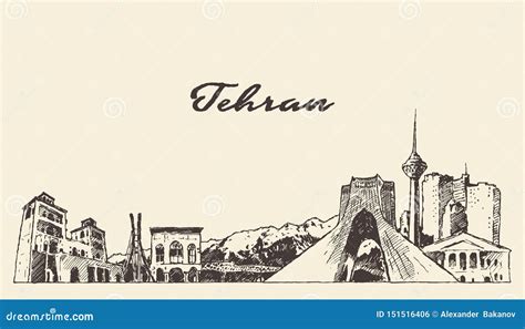 Tehran Vector Map With Dark Colors CartoonDealer 188381668