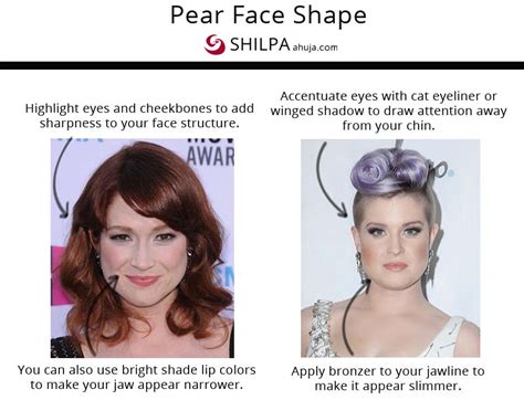 Makeup Tips For Pear Shaped Faces Saubhaya Makeup