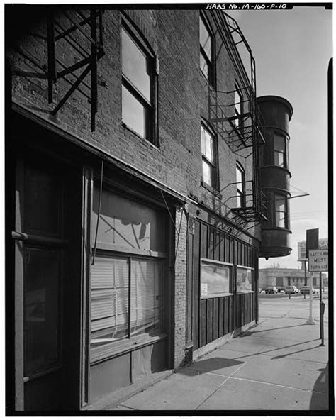 Detail Of West Storefronts View To Southeast Commercial