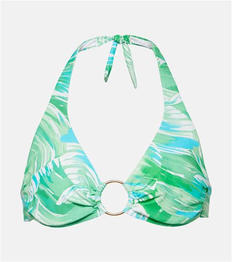 Brussels Bikini Top In Green Melissa Odabash Mytheresa