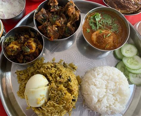 Non Veg Lunch Menu 4 | Chettinad Non Veg Thali - nams corner