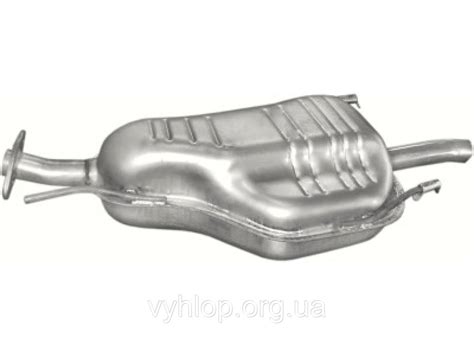Глушитель Опель Астра (Opel Astra) 1.6 8V 98-00 (17.537) Polmostrow ...