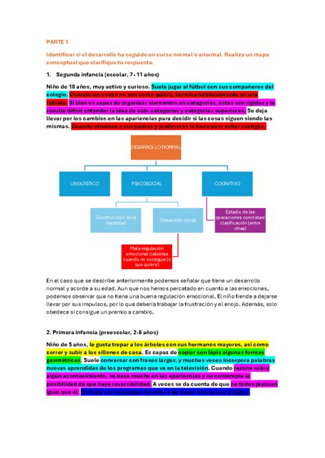 Actividad 4 - Evaluación del Desarrollo en Infancia y Adolescencia