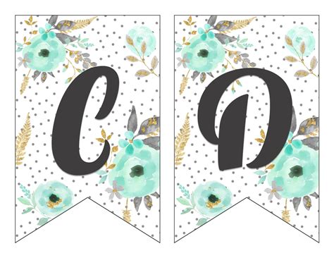 Printable Alphabet Letters For Banners