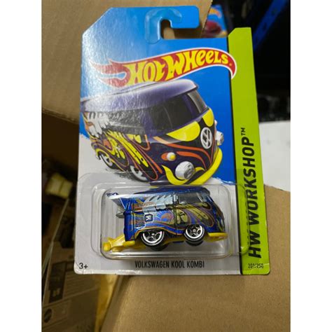 Hot Wheels Kool Kombi Volkswagen Blue Shopee Malaysia