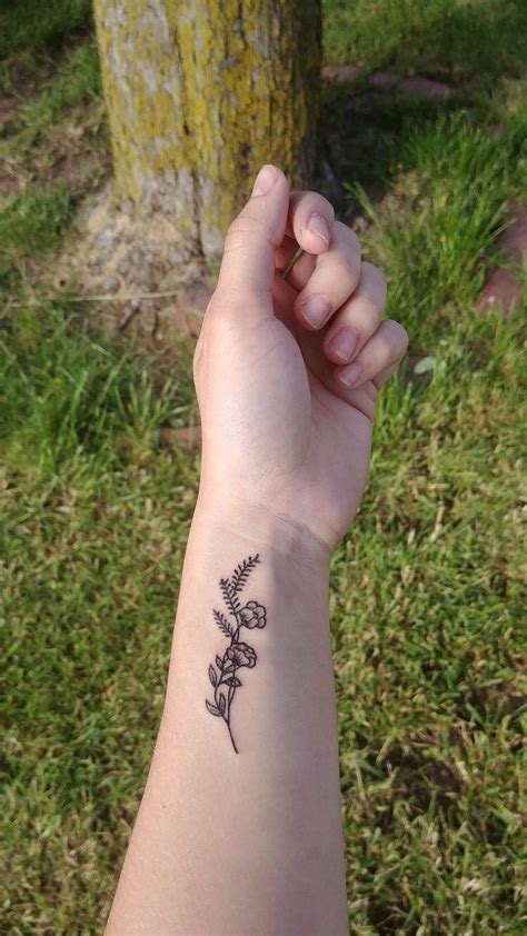 Small Delicate Floral Tattoo Information Ideas Brighter Craft