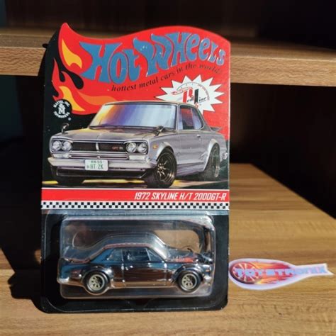 Hot Wheels Rlc Nissan Skyline Hako 2000 Gt Gtx 2000gtx R34 Hakosouka Shopee Malaysia