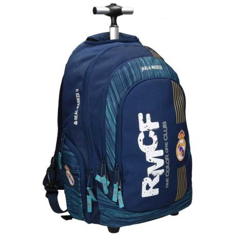 Sac Dos Roulettes Real Madrid Color Cm Haut De Gamme Cpt