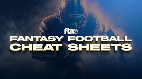 Fantasy Football Cheat Sheets 2024 From Jeff Ratcliffe