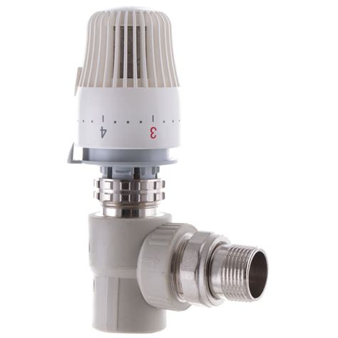 Кран Термостатический с Термоголовкой Угловой 25x3/4 PPR KR Чехия K0154 ...