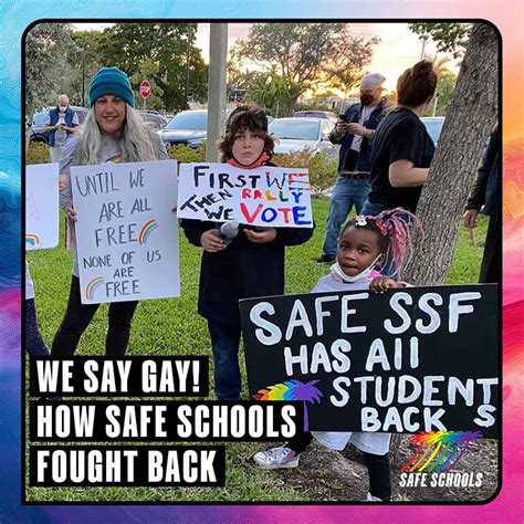 We Say Gay How Safe Schools Fought Back Against Dont Say Gay In Florida Safe Schools