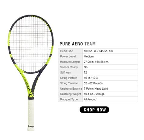 Babolat Pure Aero Racquets | Tennis Plaza