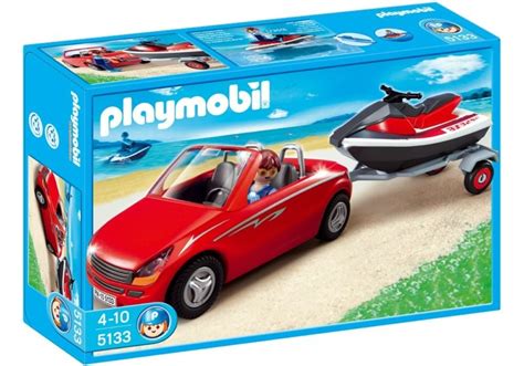 Playmobil Set: 5133 - Roadster with Jetski - Klickypedia