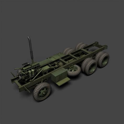 M35 Cargo Truck 3d Max