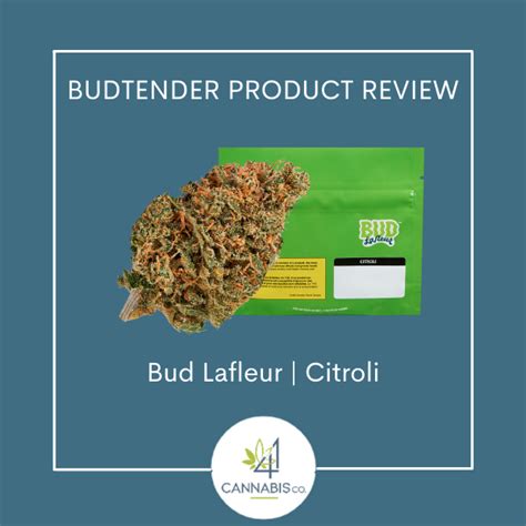 Budtender Review Bud Lafleur Citroli