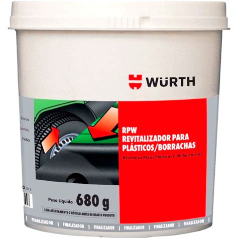 Revitalizador De Plásticos Borrachas Para choque Rpw Wurth 680G Yamase