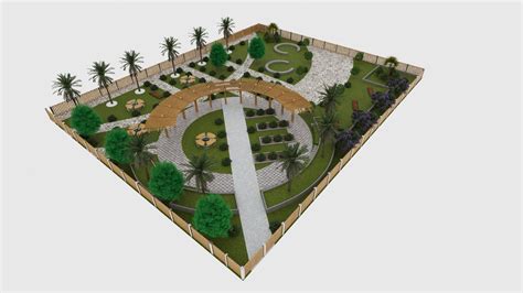 ArtStation - Tropical 3D Landscape Park | Resources