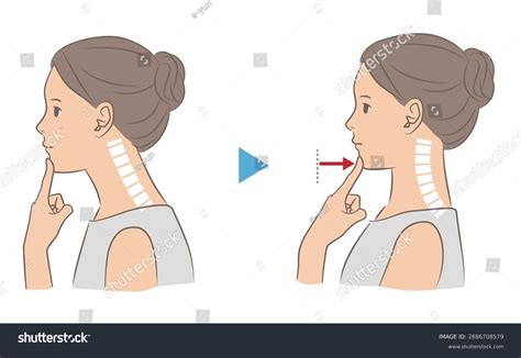 chin tuck royalty  images stock  pictures shutterstock