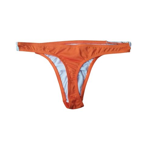 Ice Silk Bikini Briefs Men Surf Beach Sexy Low Waist Two Piece Separates Bikinis Swimwear