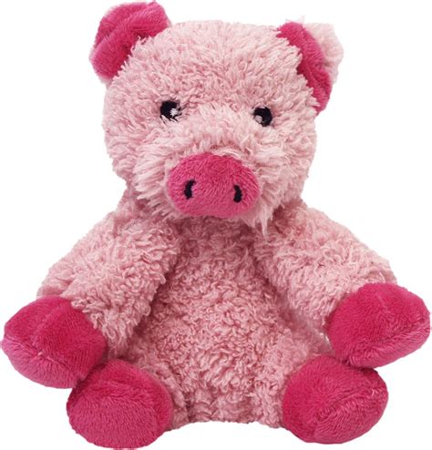 Multipet Look Whos Talking Pig Plush Dog Toy