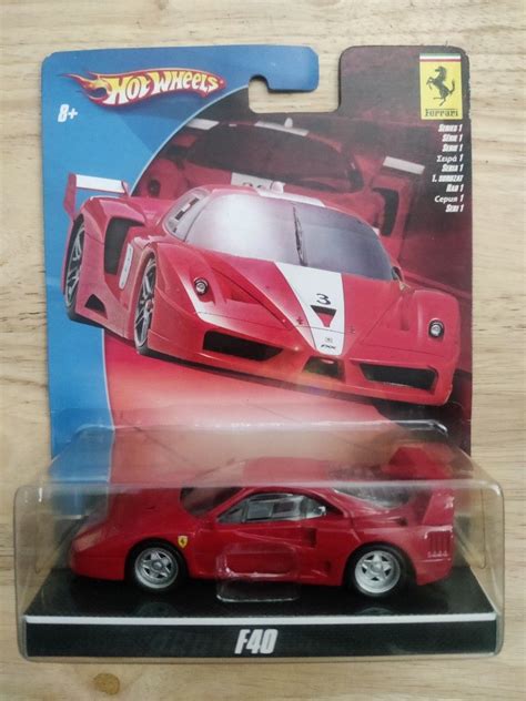 Hot Wheels Ferrari F40 Premium Casting Hobbies Toys Toys Games On Carousell